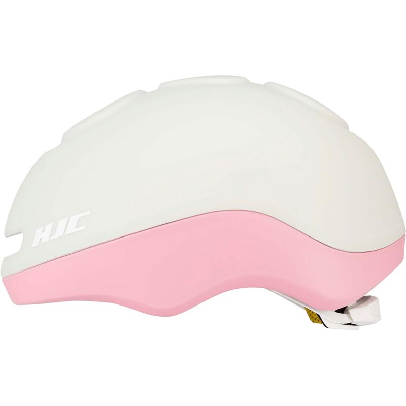 Gleo Kinderhelm Mat Grijs Roze 49 - 55 cm