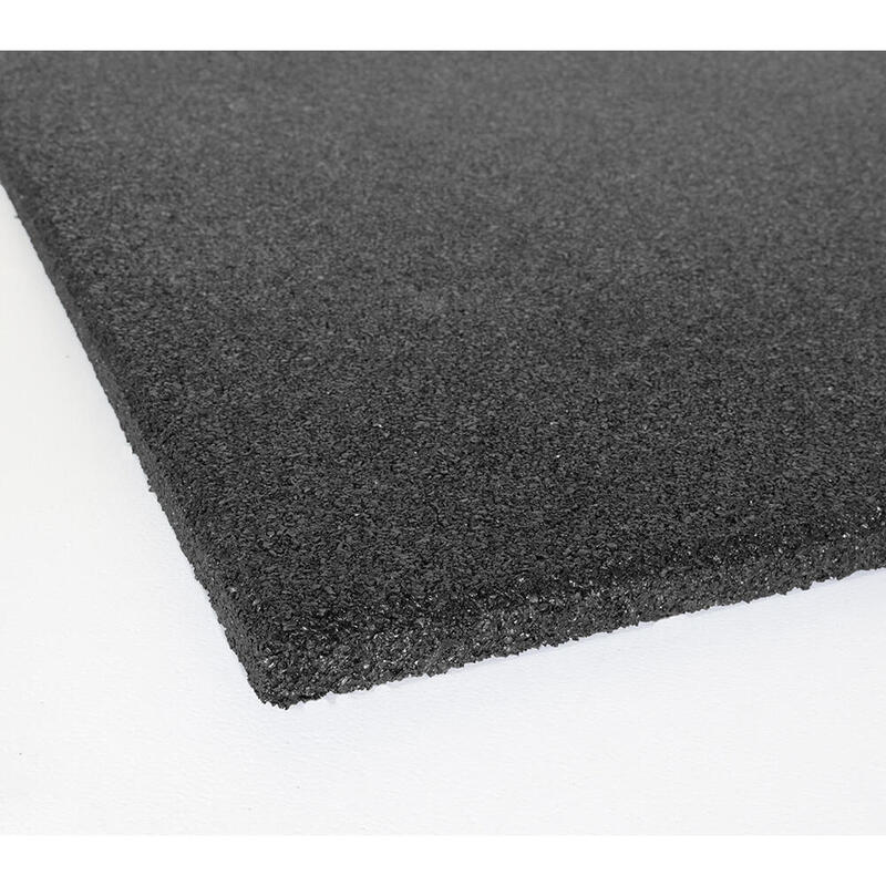 Gresie sport 100 x 100 cm - 15mm - Negru