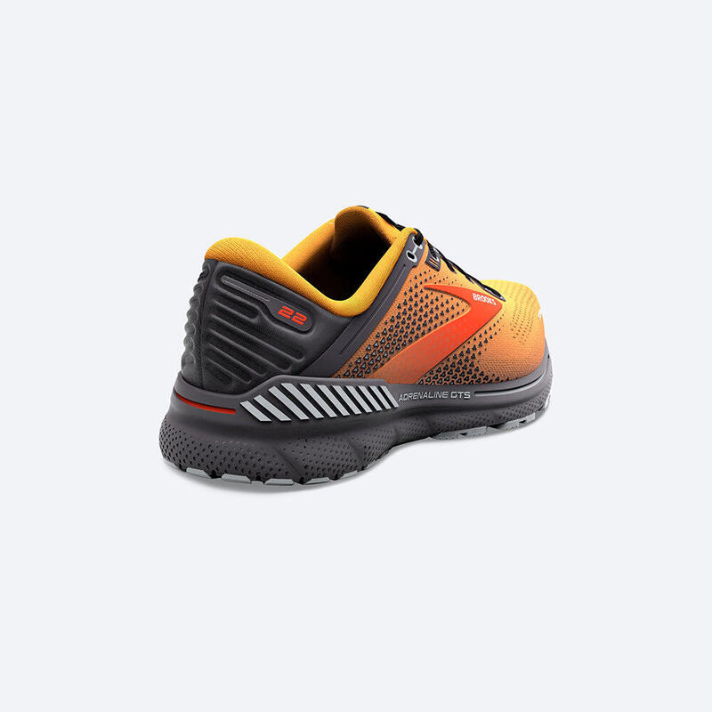 Adrenaline GTS 22 Adult Men Road Running Shoes - Orange