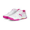 Chaussures de padel SolarSMASH RCT PUMA White Ravish Fast Yellow Pink