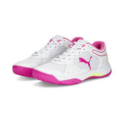 Zapatillas de pádel Solarsmash RCT PUMA White Ravish Fast Yellow Pink