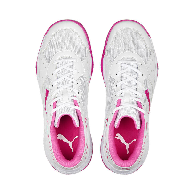 Chaussures de padel SolarSMASH RCT PUMA White Ravish Fast Yellow Pink