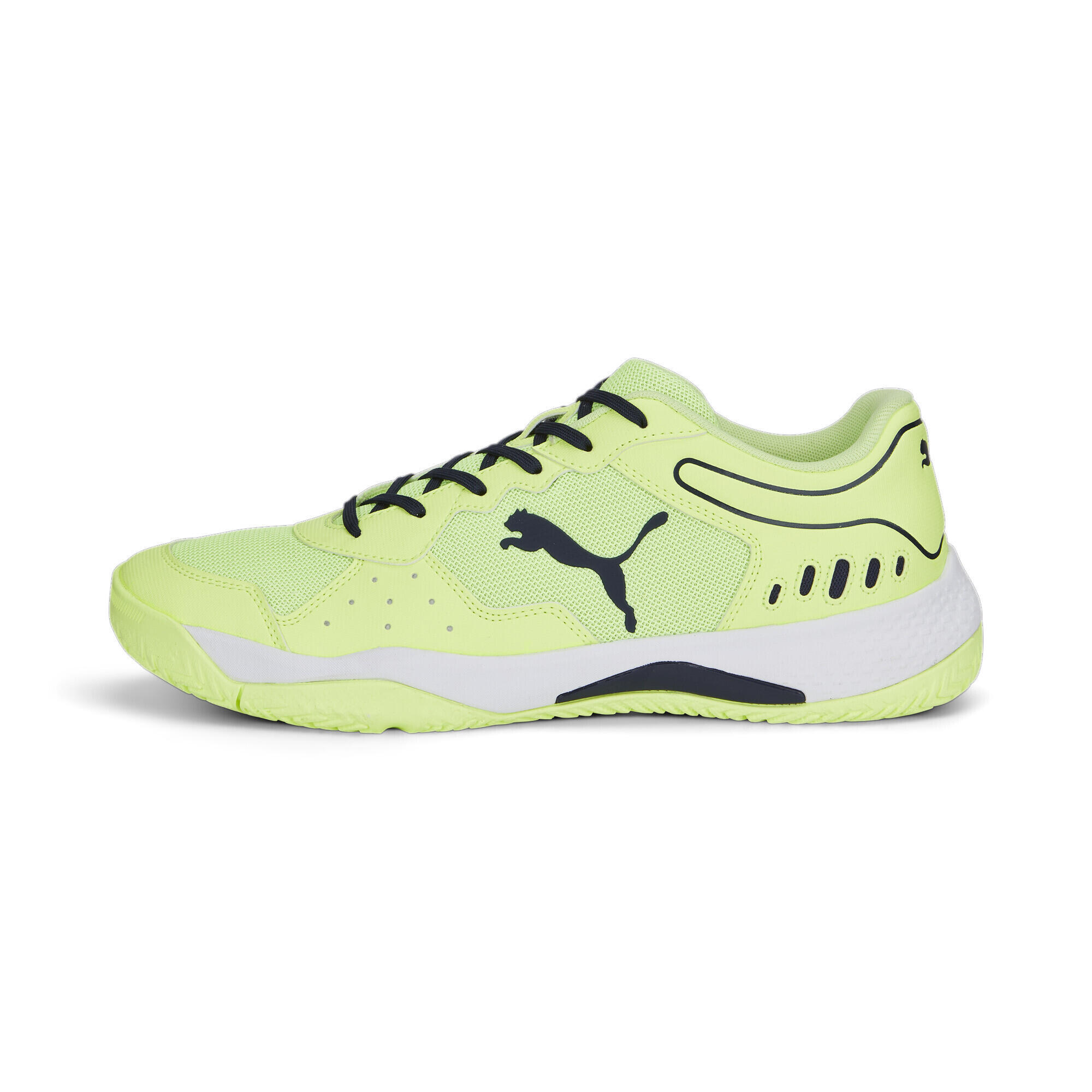 Solarsmash RCT padelschoenen PUMA Fast Yellow Navy White Blue 3/7
