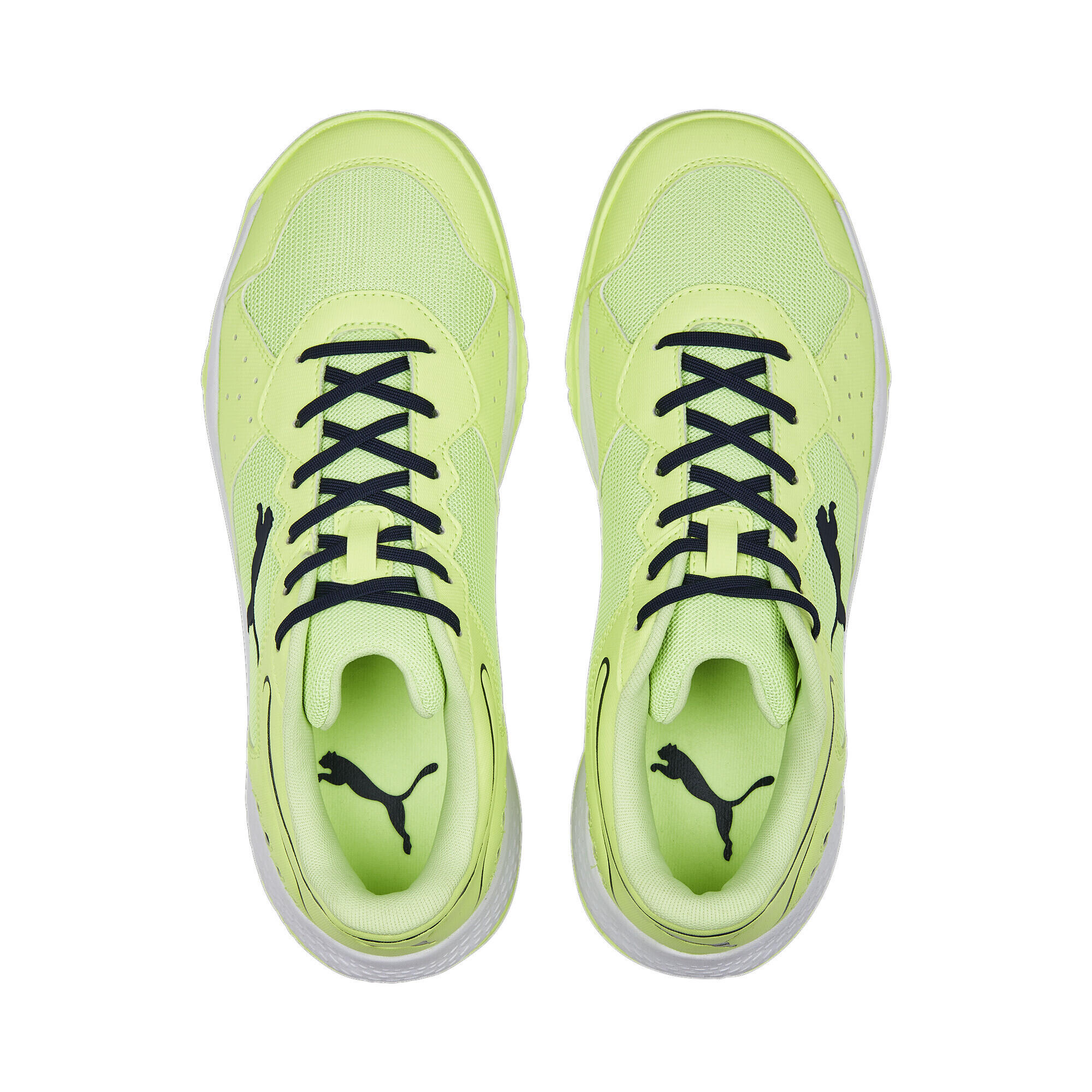 Solarsmash RCT padelschoenen PUMA Fast Yellow Navy White Blue 6/7