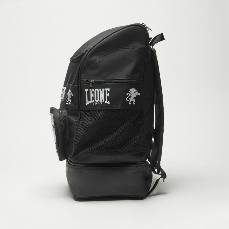 Mochila Deportiva Gimnasio Leone 1947 AMBASSADOR negro