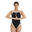 combinaison de natation Arena Women's Icons Superfly Back - Noir/Blanc