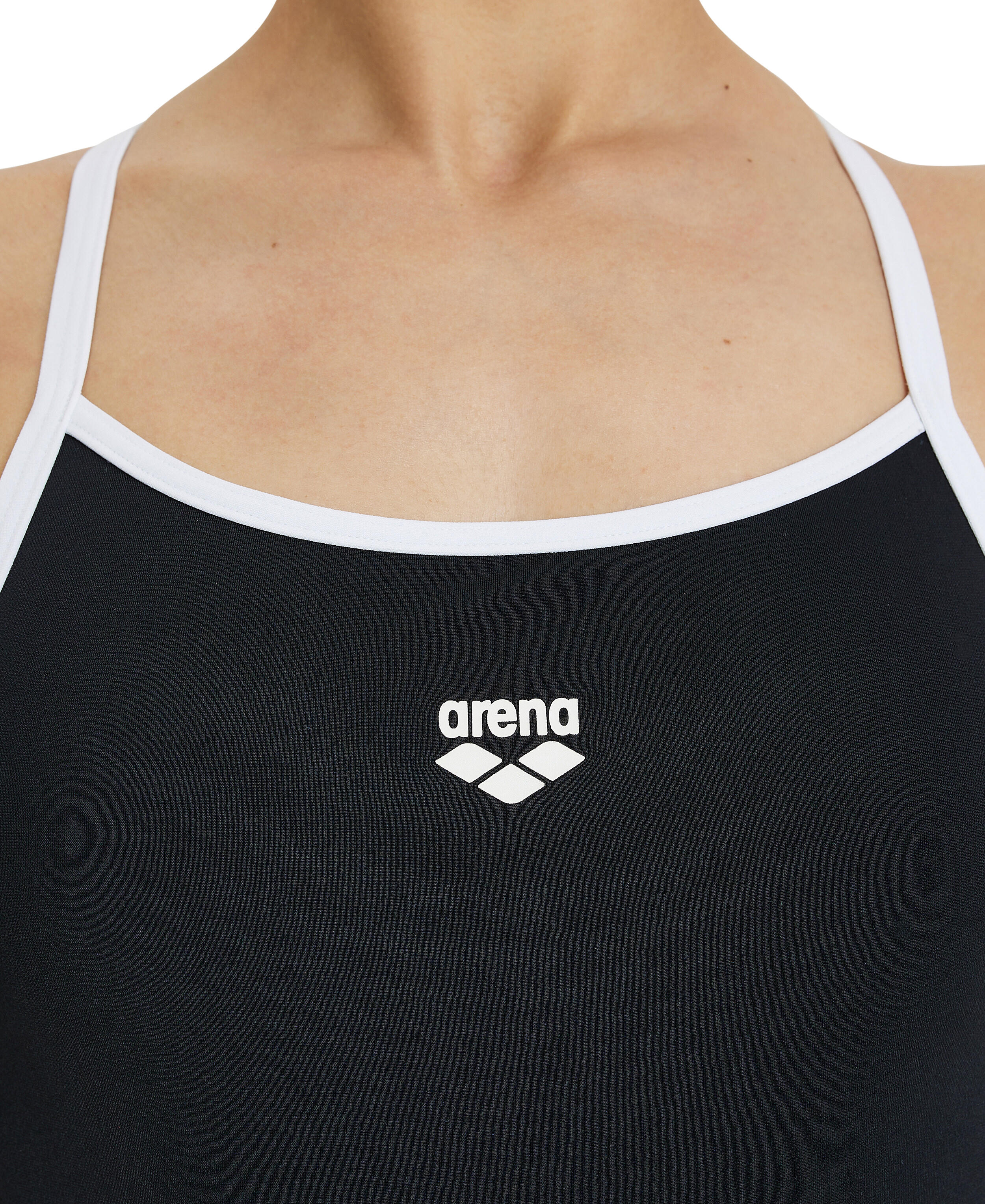 Arena Women's Icons Superfly Back Swimsuit - Black/ White 4/5