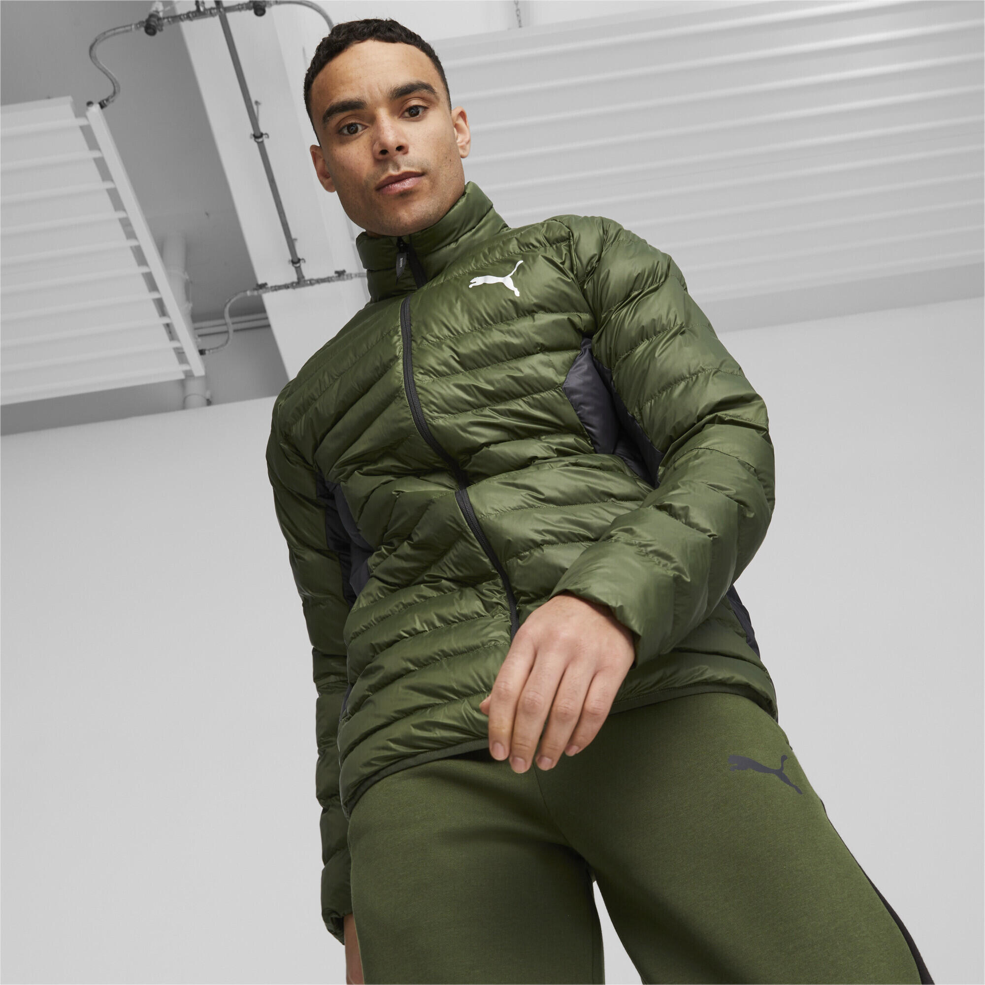 Veste PackLITE Homme PUMA Myrtle Green 2/6