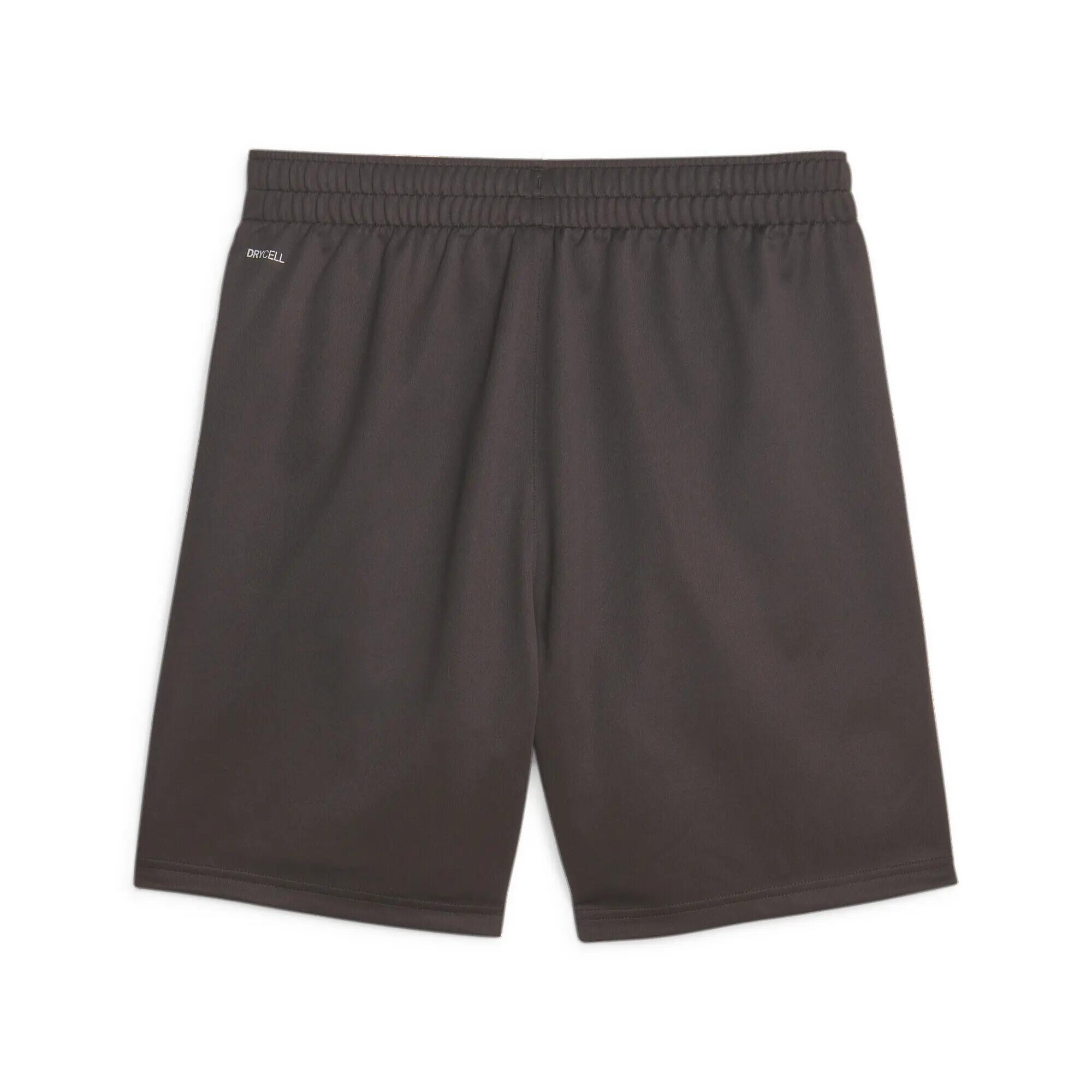 Shorts Borussia Dortmund de training de fútbol PUMA Black Silver Metallic 6/6