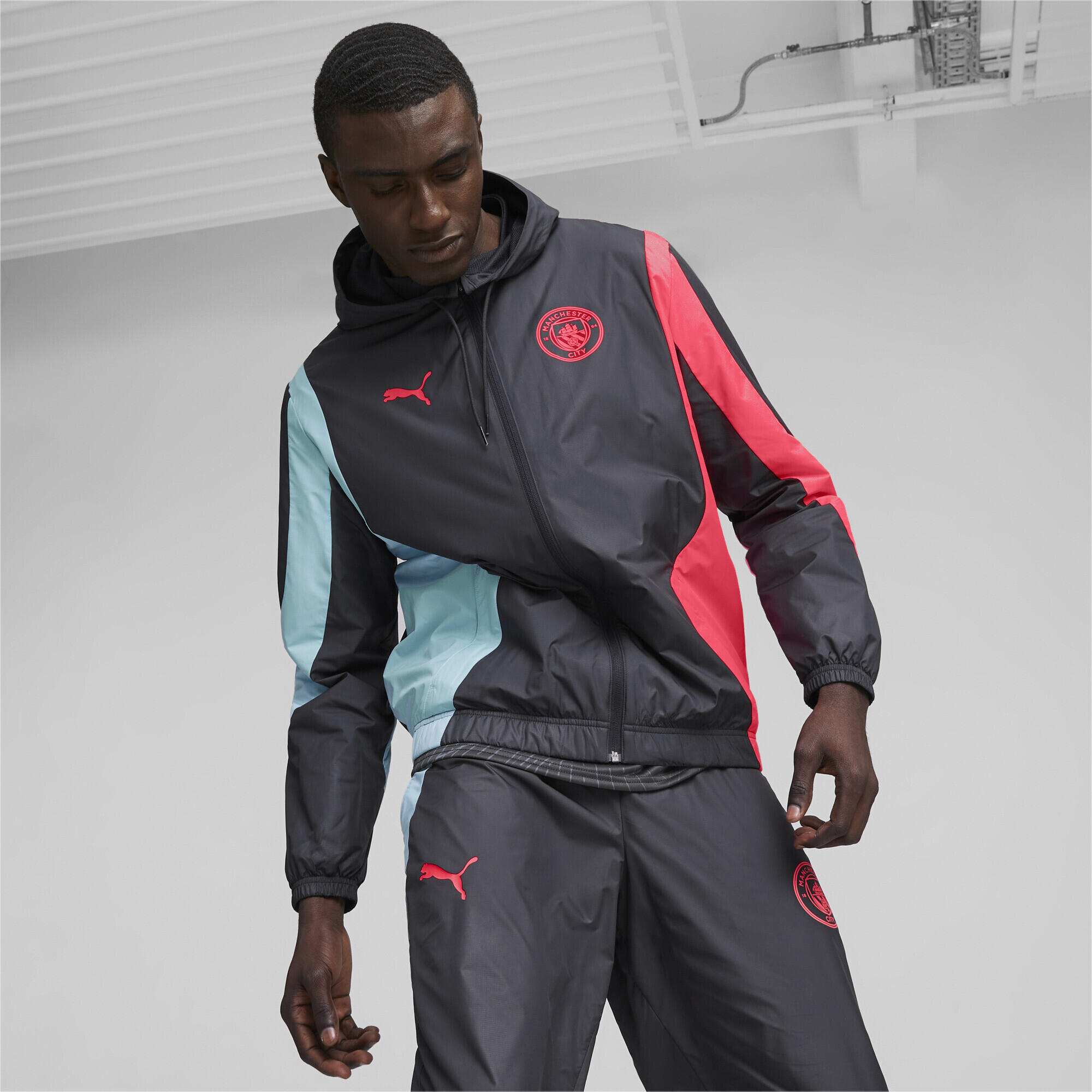 Chaqueta del himno Manchester City F.C. prepartido Hombre PUMA 2/7
