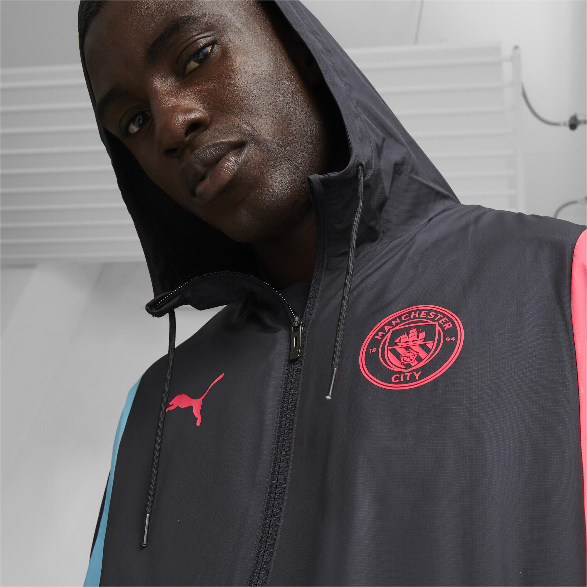 Chaqueta del himno Manchester City F.C. prepartido Hombre PUMA 4/7