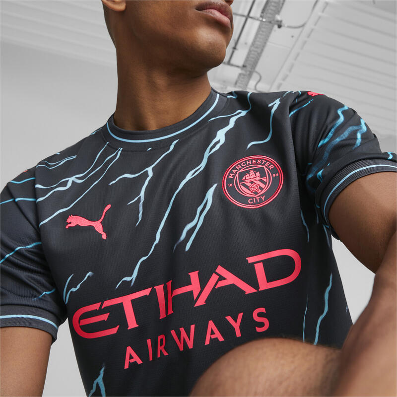 Manchester City 23/24 derde voetbalshirt voor heren PUMA