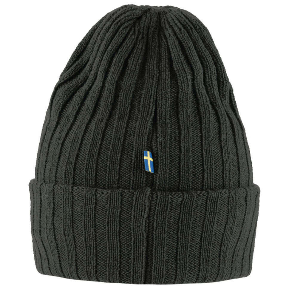 Wełniana czapka Fjallraven Byron Hat - dark olive
