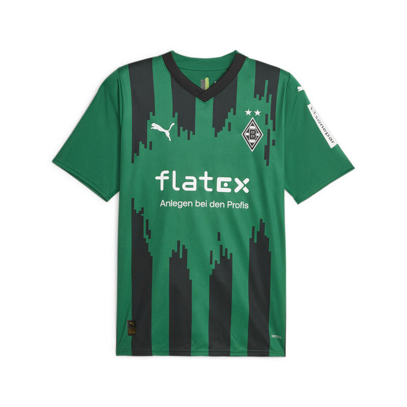 Camiseta Borussia Mönchengladbach visitante 23/24 Hombre PUMA Power Green Black