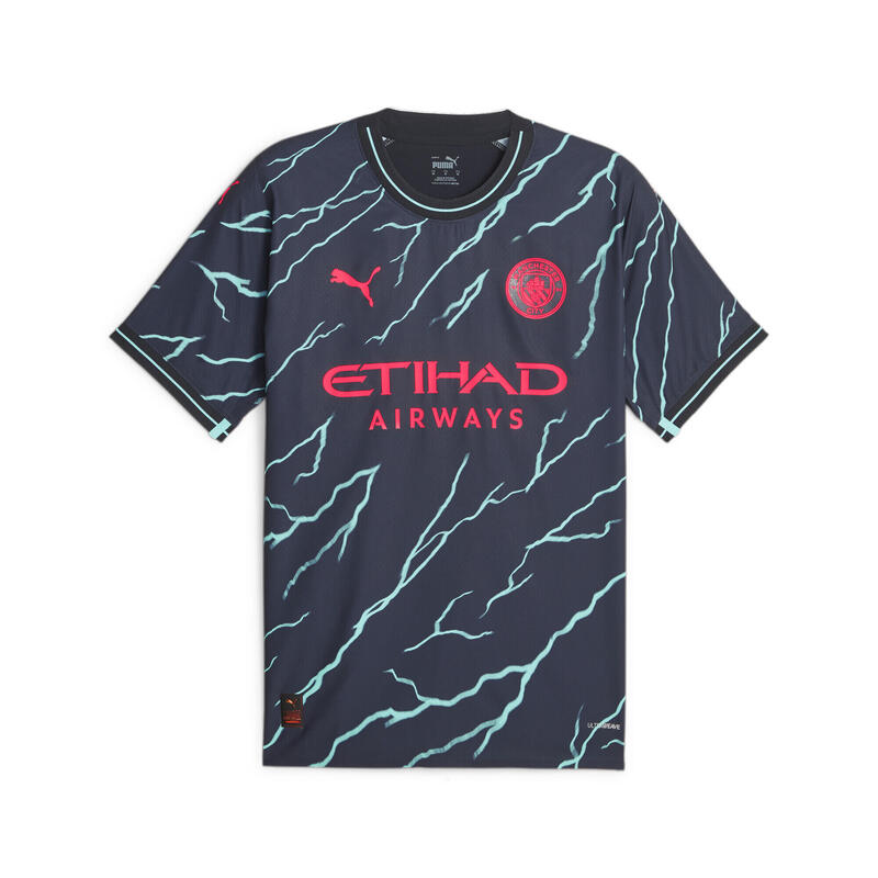 Camiseta auténtica Manchester City de la 3.ª equipación 23/24 Hombre PUMA