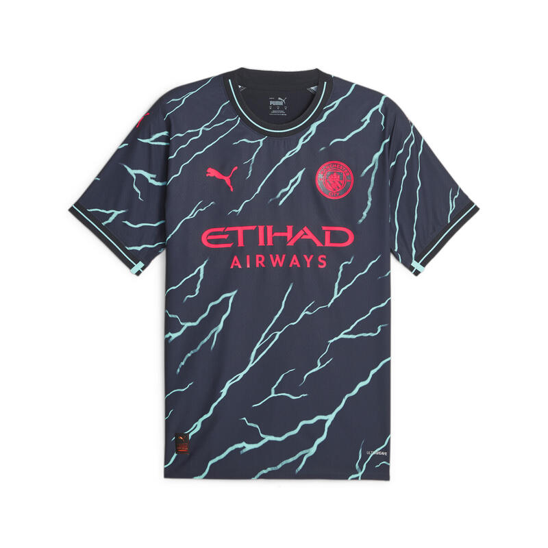 Camiseta auténtica Manchester City de la 3.ª equipación 23/24 Hombre PUMA