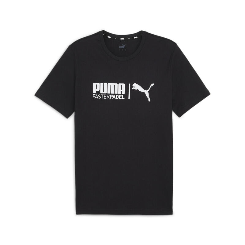T-shirt Padel teamLIGA Homem PUMA Preto