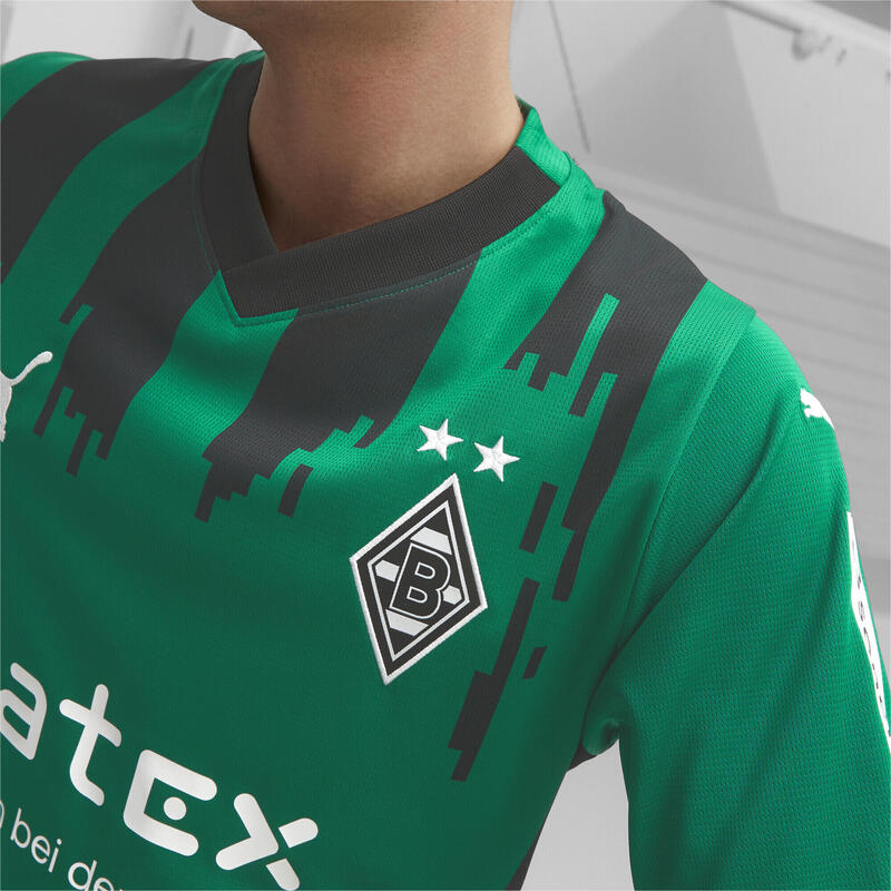 Maglia gara Away Borussia Mönchengladbach 23/24 da uomo PUMA Power Green Black