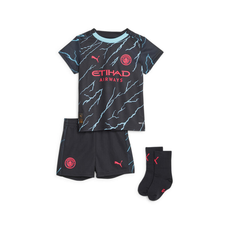 Tenue Third 23/24 Manchester City Bébé PUMA Dark Navy Hero Blue Black