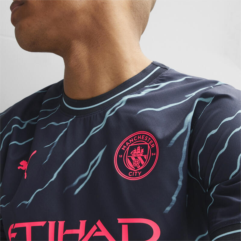 Maillot Authentic Third 23/24 Manchester City PUMA Dark Navy Hero Blue Black