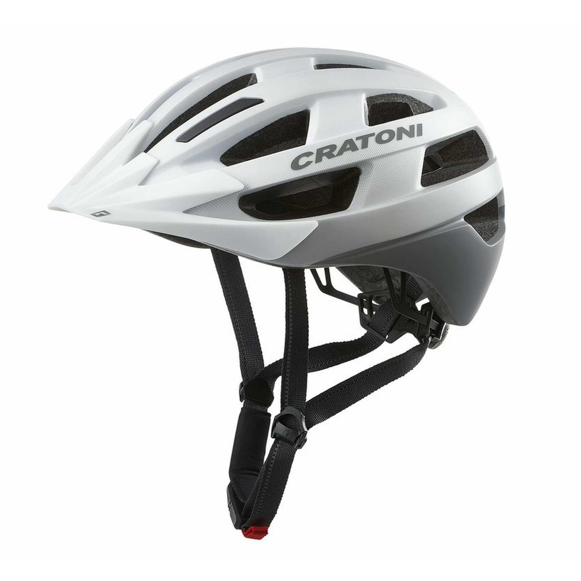 Miejski kask rowerowy Velo-X biały mat