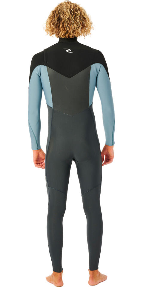 Heren zwemwetsuit Rip Curl Dawn Patrol C/Zip 3/2 mm GB 4790 2/4