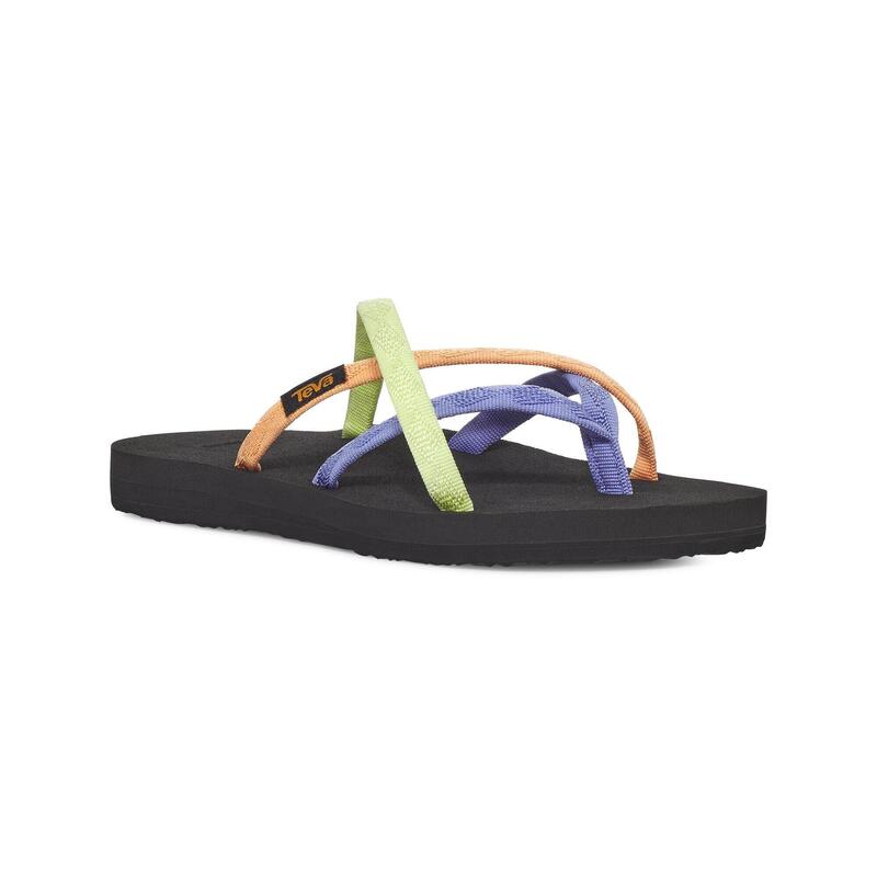 OLOWAHU WOMEN'S FLIP-FLOPS - MIXED B WIND MULTI