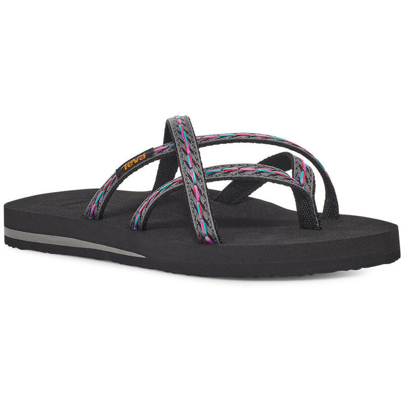 OLOWAHU WOMEN'S FLIP-FLOPS - FELICITAS BLACK