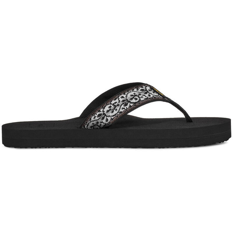 MUSH II WOMEN'S FLIP-FLOPS - COMPANERA BLACK