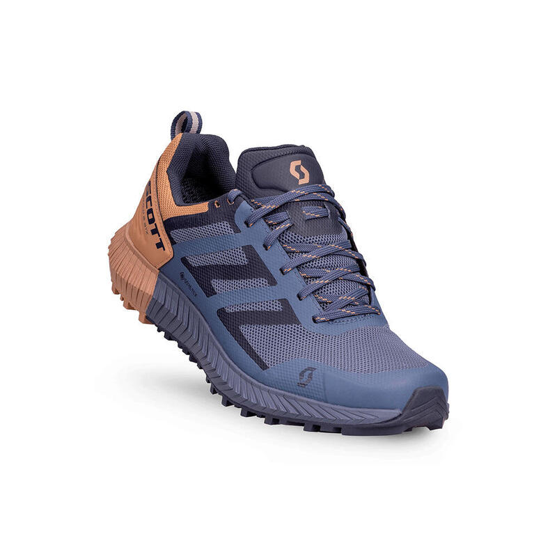 Kinabalu 2 GTX Women Trail Running Shoes - Blue x Beige