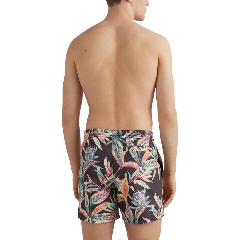Badehose Cali Print 15'' Swim Shorts Herren - Schwarz