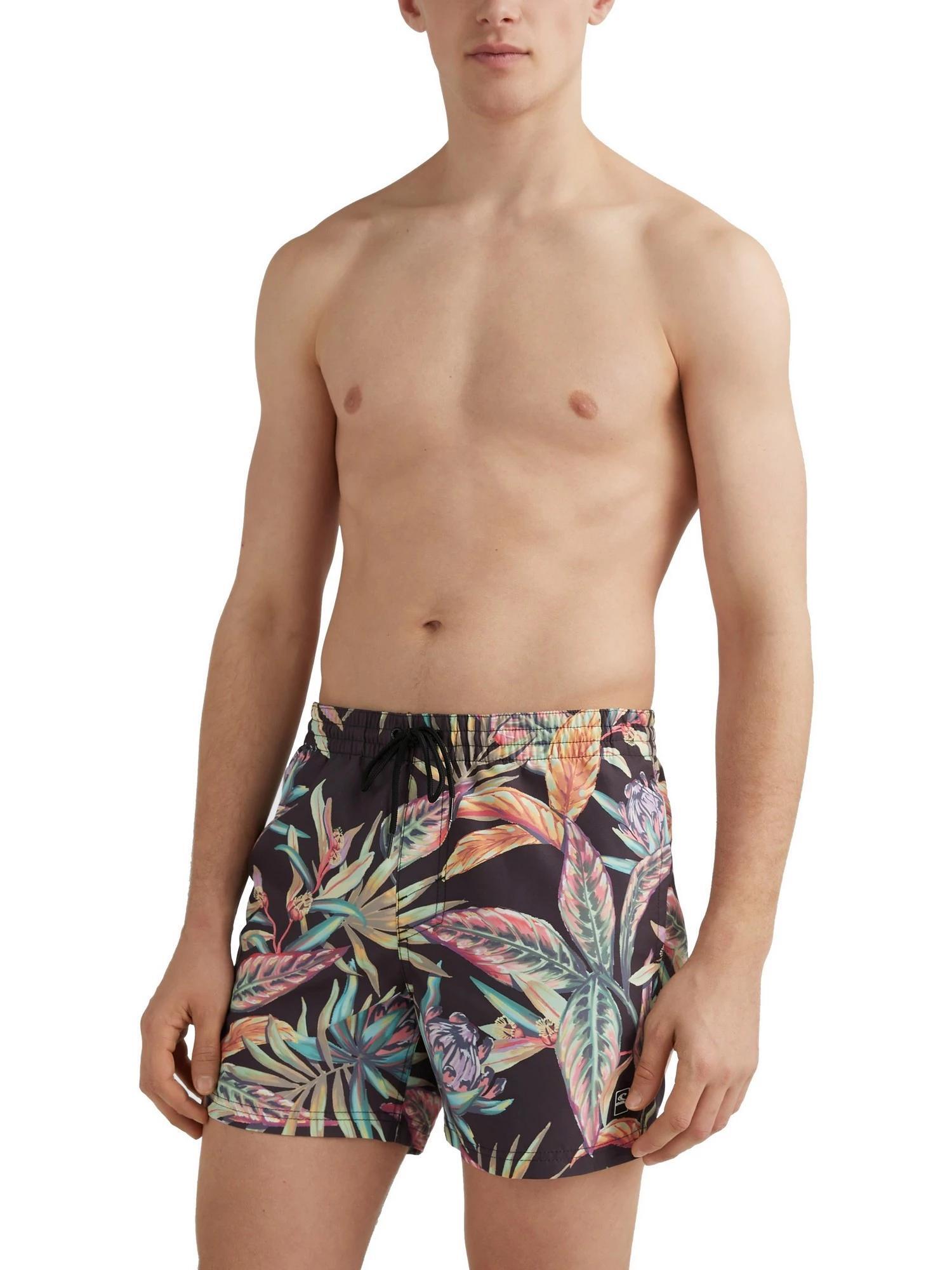 O'NEILL Badehose Cali Print 15'' Swim Shorts Herren - Schwarz