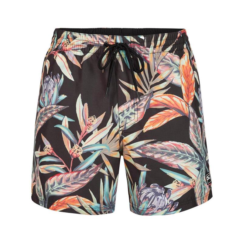 Badehose Cali Print 15'' Swim Shorts Herren - Schwarz