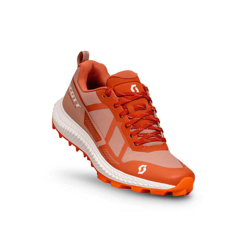 Supertrac 3.0 GTX 女裝防水越野跑鞋 - 米 x 橙色