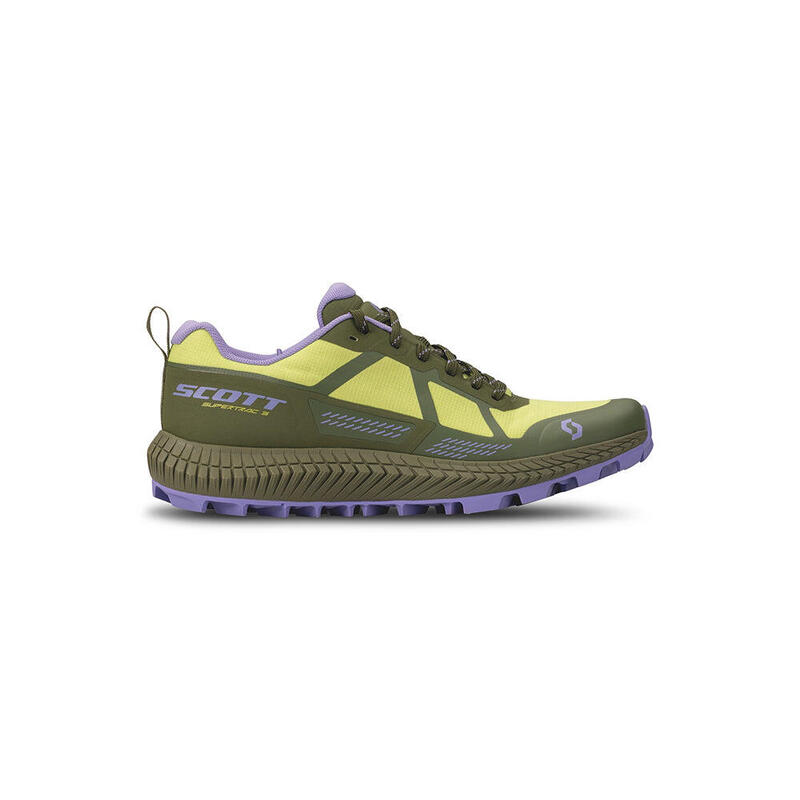 Supertrac 3.0 GTX 女裝防水越野跑鞋 - 黃 x 綠色