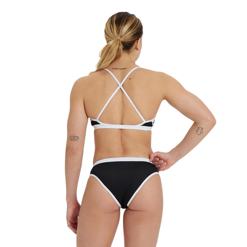 Maillot de bain deux-pièces Femme - Icons Bikini Cross Back Solid