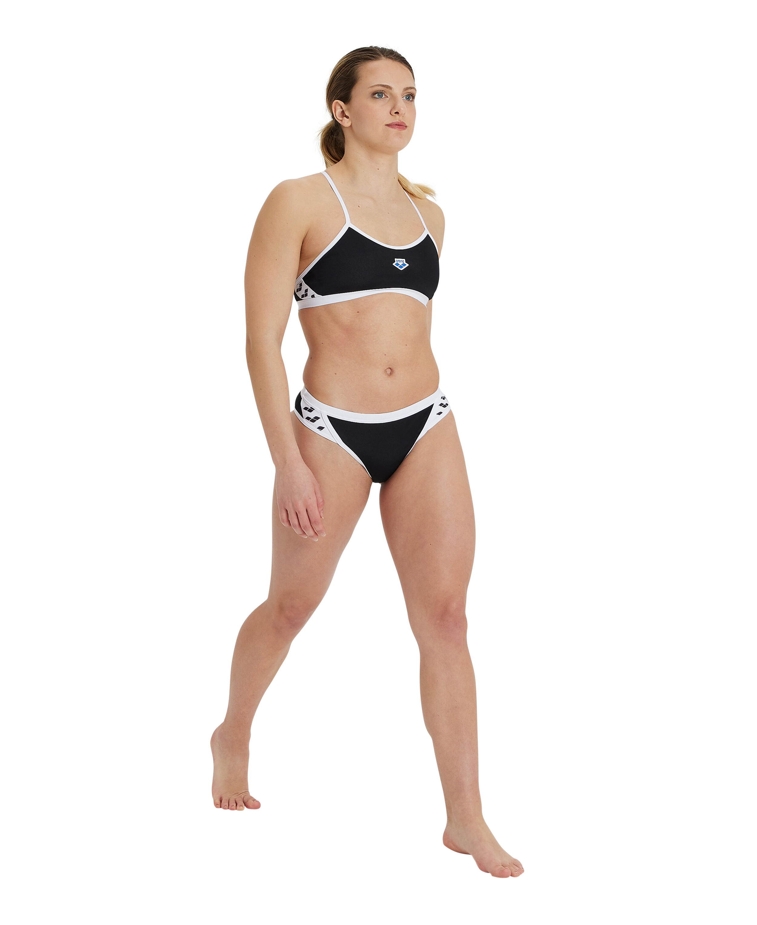 Maillot de bain deux-pièces Femme - Icons Bikini Cross Back Solid 3/5