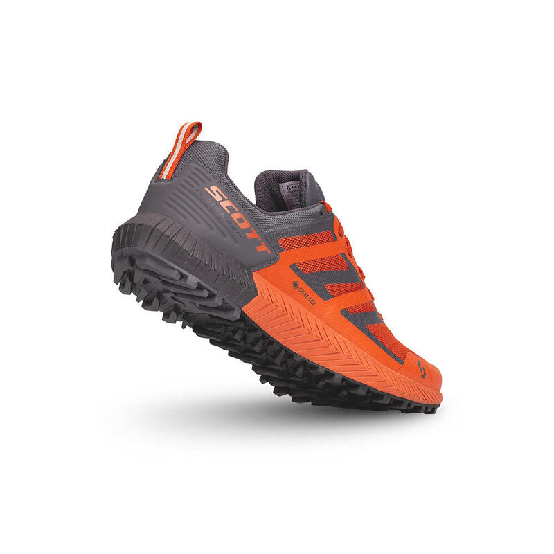 Kinabalu 2 GTX Men Trail Running Shoes - Orange x Grey