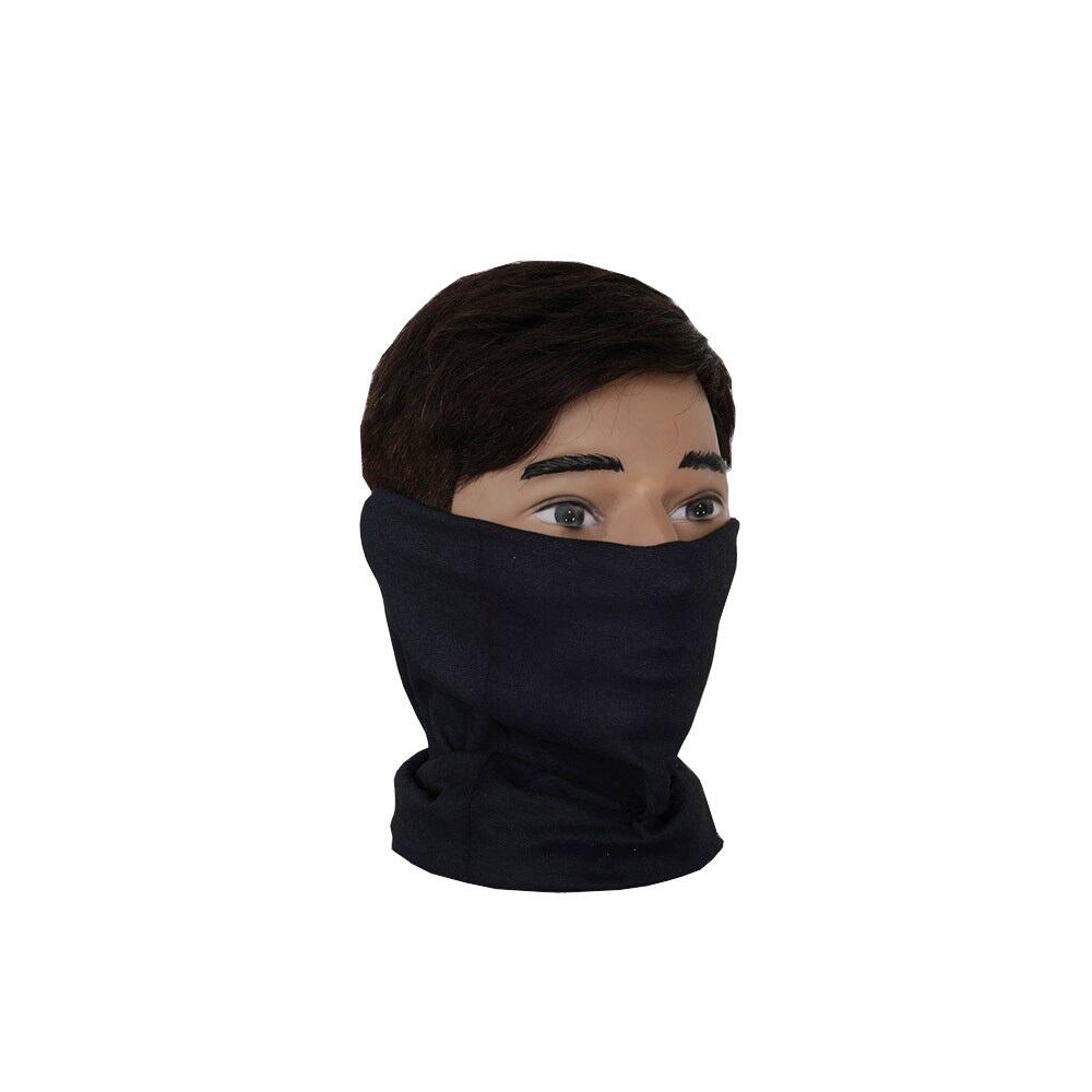 Calentador de cuello para esquí y snowboard - Microfibra - Negro 4/5