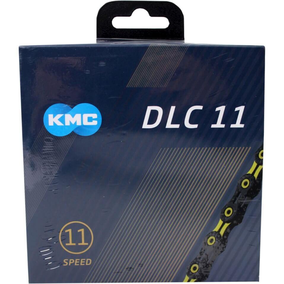 Łańcuch Rowerowy Dlc11 Czarny/Żółty 118 Ogniw