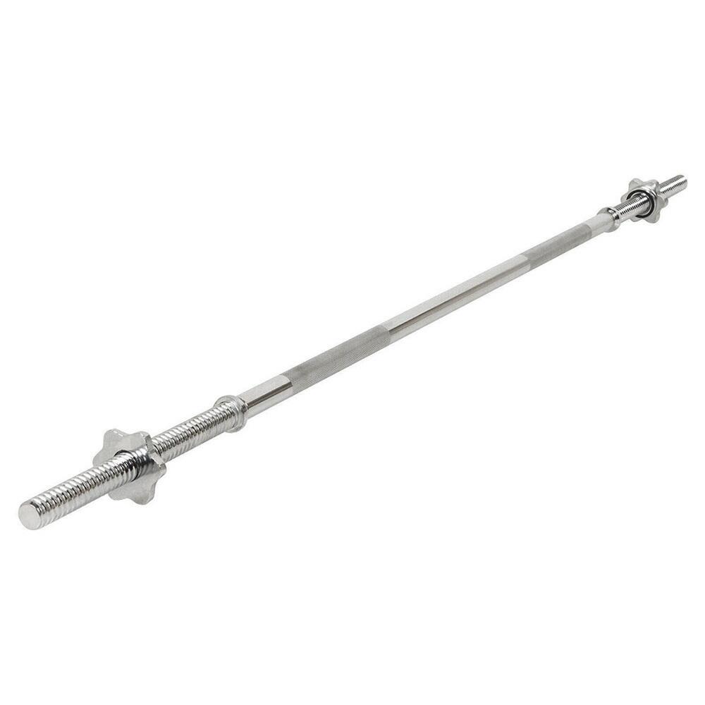 IVOL IVOL Langhantelstange - Langhantel - Fitnessstange - 150 cm - Schraubverschluss