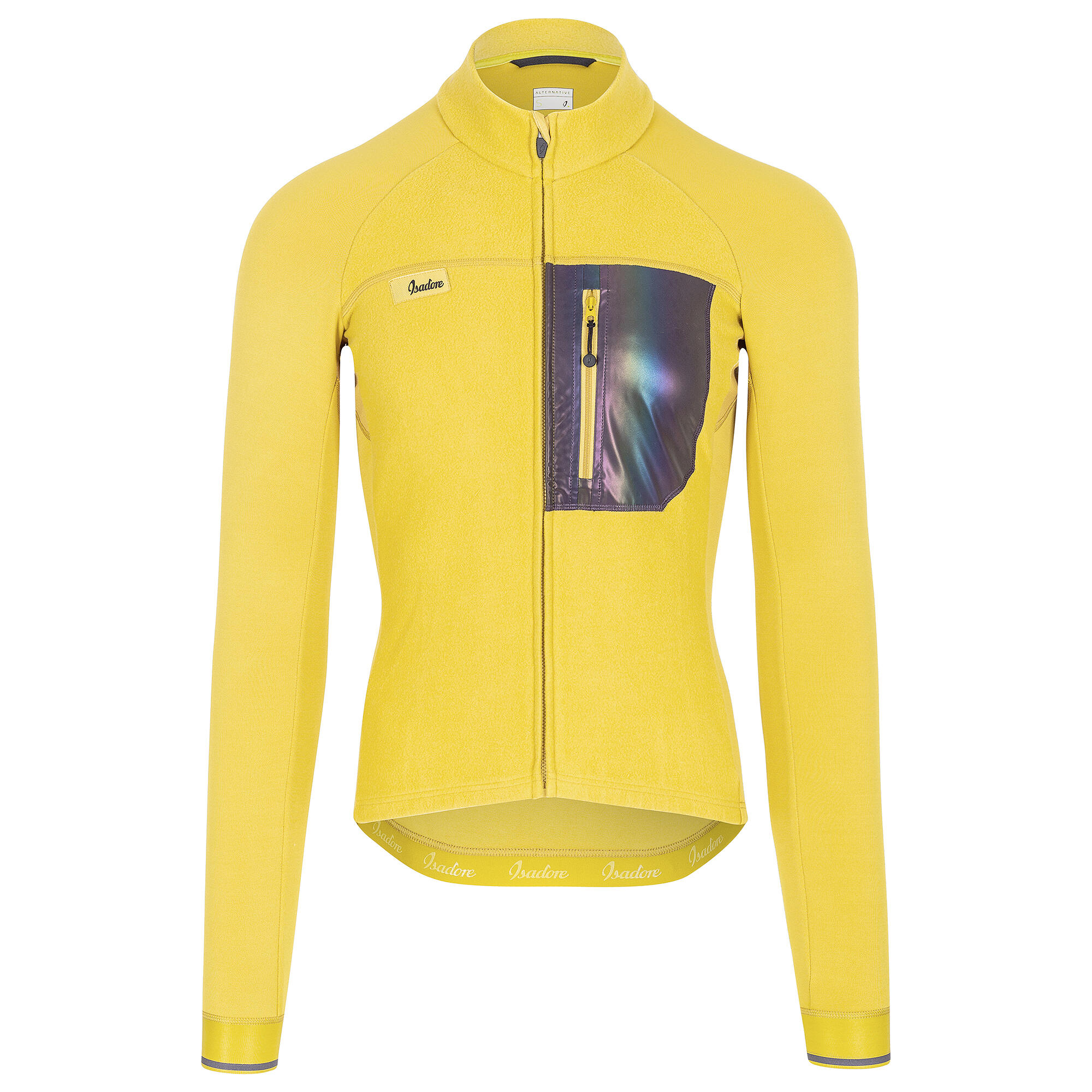 Alternative Winter Eco-Fleece Maglia a maniche lunghe Muschio antico 1/6