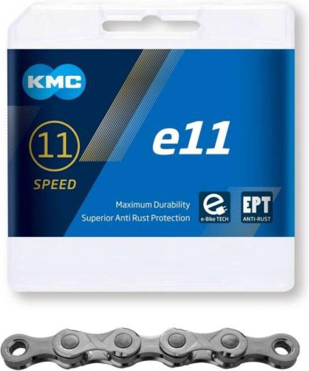 Chaine VAE KMC E11 EPT 11V 136 Maillons Argent 3/7