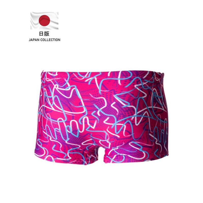 日版 593 男士訓練泳褲 - 粉紅色