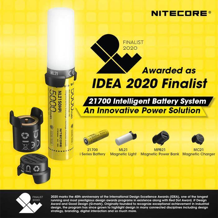 21700 Intelligent Battery System Pack (5000mAh) - Black