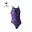 日版 578 女士訓練連身泳衣 - 深藍色/紫色