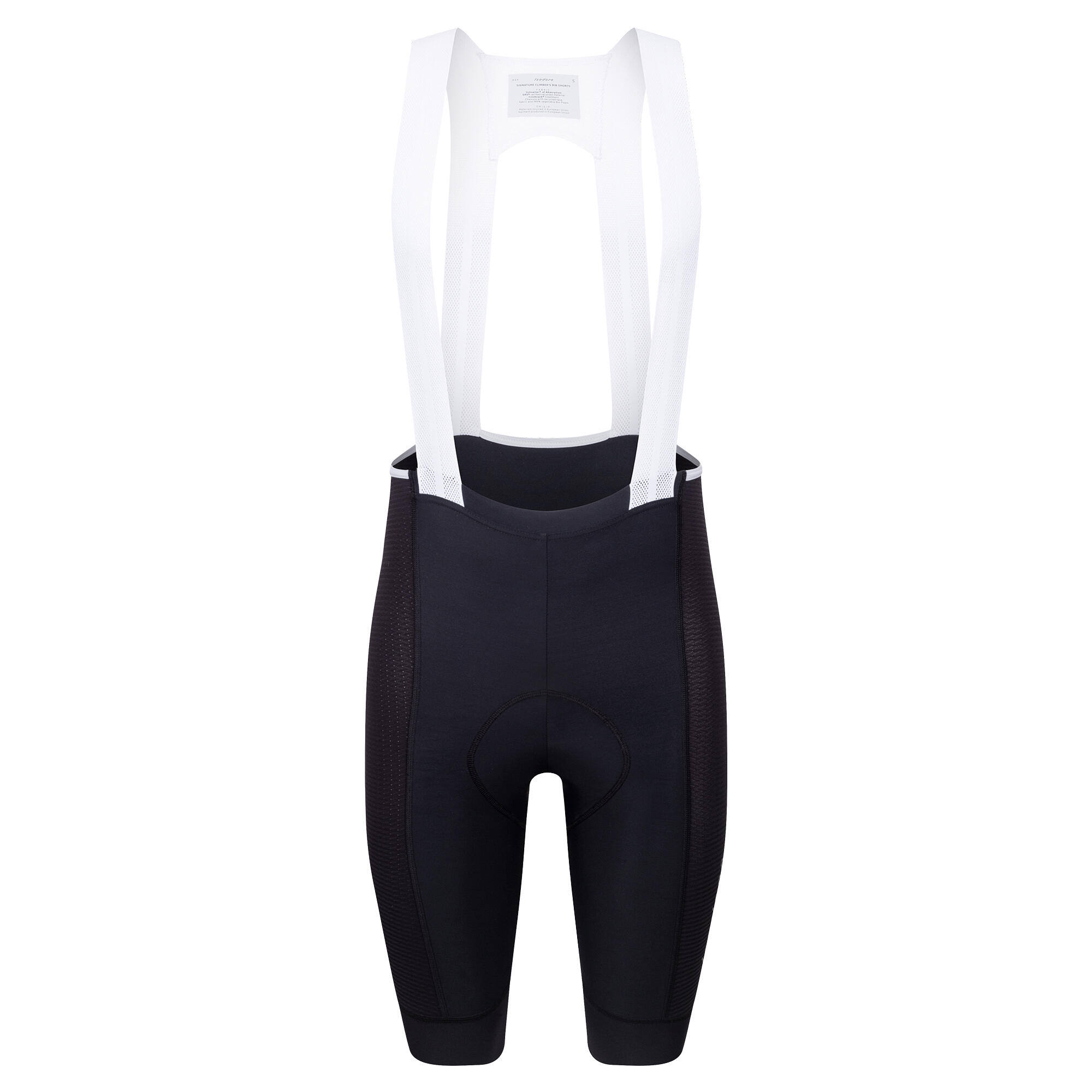 Isadore - Cuissard De Cyclisme Pour Hommes Signature Climber's Noir - Cuissard De Vélo À Bretelles - Noir - 48 Xl - Decathlon