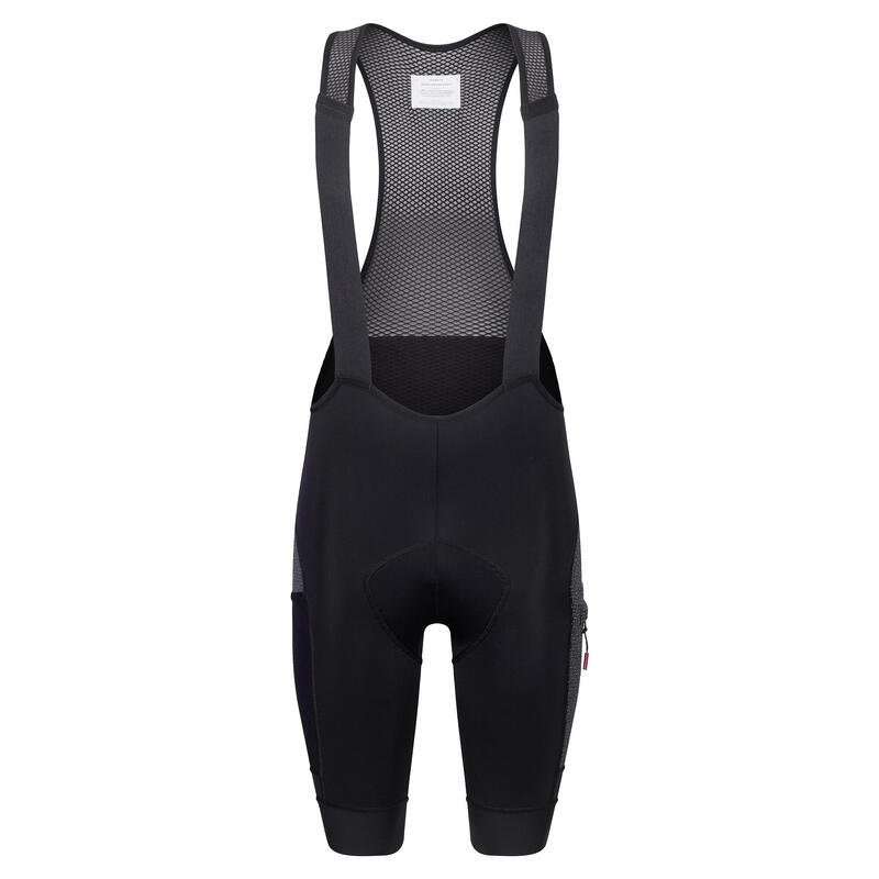 ISADORE Gravel cargo bib shorts Black Decathlon