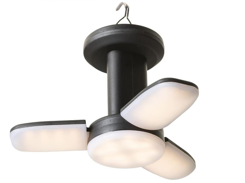 Lampa kempingowa rozkładana LED Kvitnes, 400 lm, z funkcją powerbanku