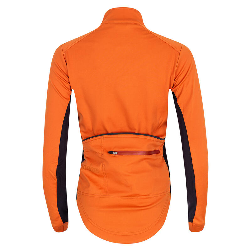 Dames wieler Jas Softshell Winter Signature Gouden Vlam